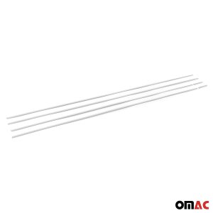 Volkswagen Golf Window Trim - Omac - S.Steel - Gloss Silver - 2019
